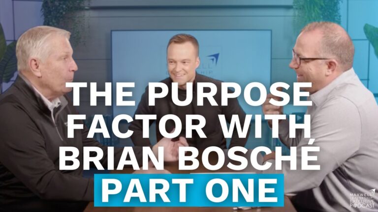 The Purpose Factor with Brian Bosché – Part 1